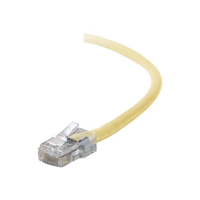 BELKIN Câble RJ45 UTP - Jaune - CAT5 - Mâle/Mâle - 1 m