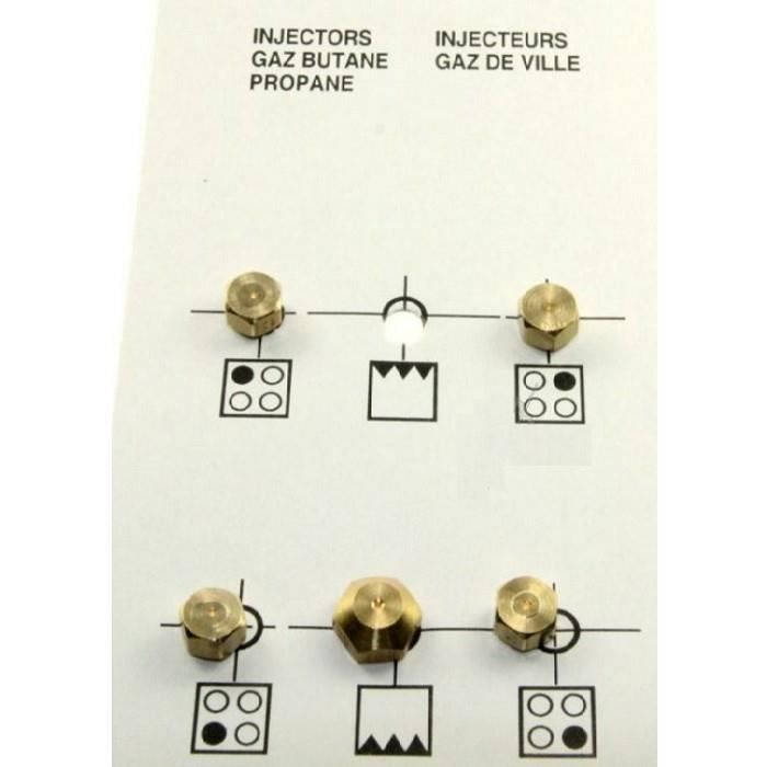 INJECTEURS BUTANE POUR CUISINIERE FAR