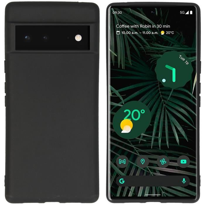 Coque Google Pixel 6 Pro Silicone Gel Noir iMoshion