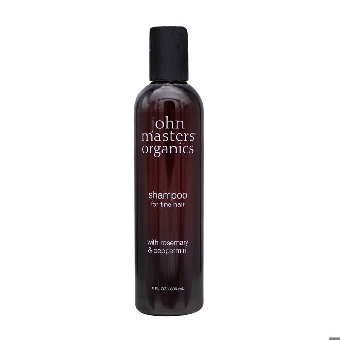 JOHN MASTERS ORGANICS Shampoing pour cheveux fins au romarin et à la menthe poivrée 236 ml