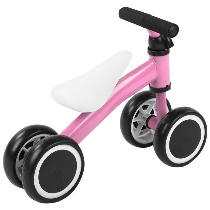 REN-Bébé Infantile Balance Scooter Walker Bébé Tout-Petit Apprendre À Marcher Sans Pédale Jouets D'équitation (Rose)