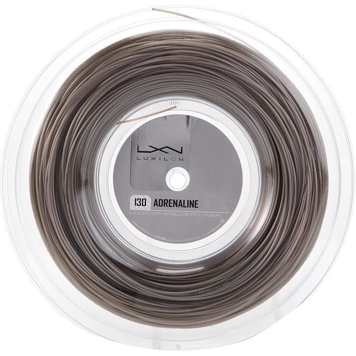 Cordage De Raquette Tenni Cordages Luxilon Adrenaline 125 Rouleau 122 Mètres Gris 130