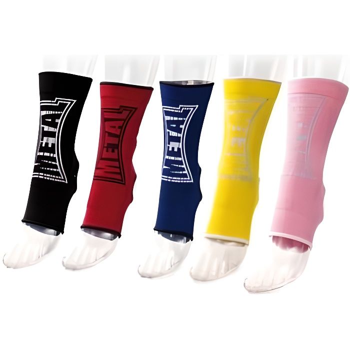 CHEVILLERES METAL BOXE - JUNIOR