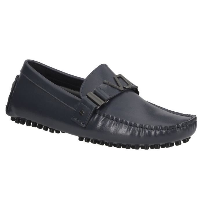 Versace Jeans Linea Fondo Drivers Dis 1 grainy leather blue E0YTBSP1 70999 239