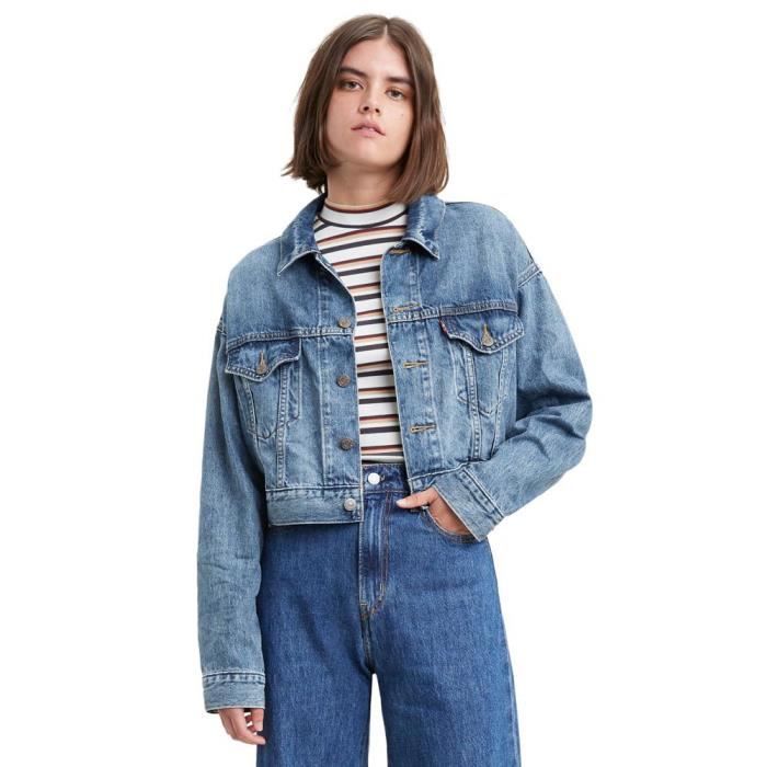 Vêtements femme Vestes Levi´s ® Crop Dad Trucker