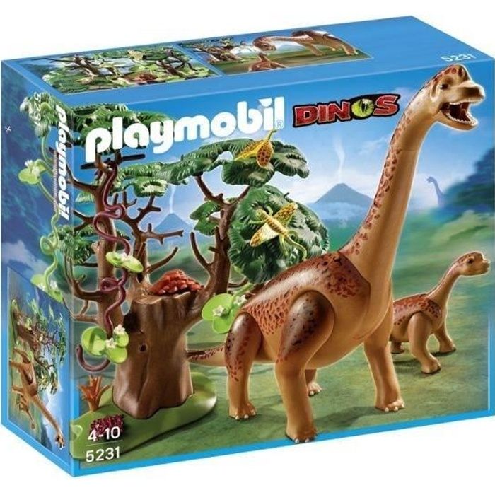 PLAYMOBIL 5231 Brachiosaure et son Petit