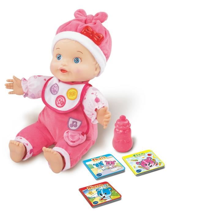 VTech Little Love Praat met mij Baby, Rose, Fille, 2 année(s), 8 année(s), Plastique, Peluche