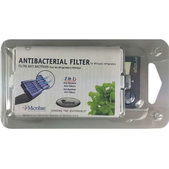 WPRO ANT001 Filtre Anti-bactérien pour réfrigérateur