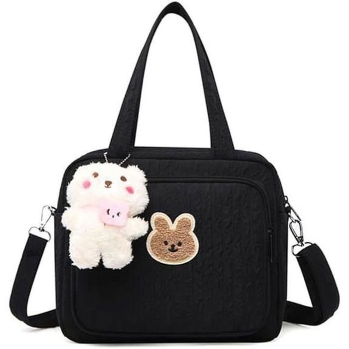 Fiorky Grand Sac à Langer Pour Bébé Fille - Sac De Maternité Mignon Avec Pendentif, Sac Portable Multifonction Dessin Animé Pour Maman Et Voyage