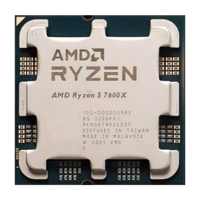 Processeur - AMD - Ryzen 5 7600X - 6 coeurs - 12 threads - 4.7 GHz - SocketAM5 - Amd