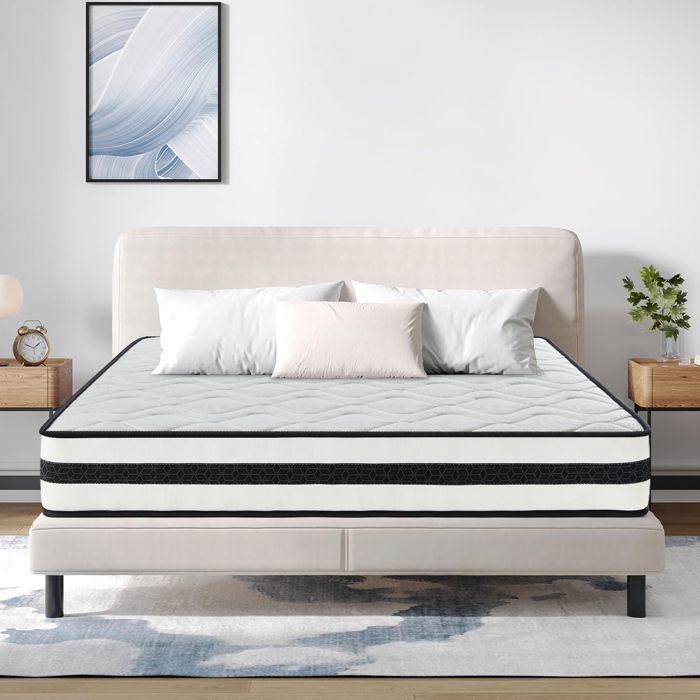 Matelas 140x190 Miasuite – Mousse à Mémoire De Forme, 15 Cm, Anti-acarien