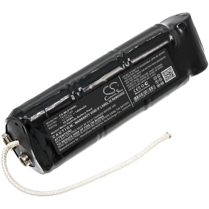 TECHTEK Batteria Da 1400mAh Per Metal Detector Minelab - Compatibile Con Excalibur 1000, 800 E Modelli II