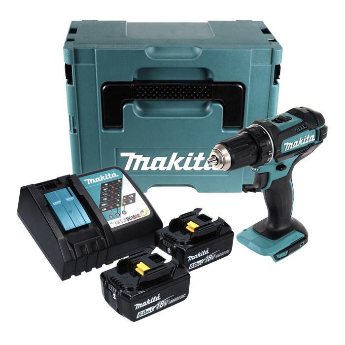 Perceuse-Visseuse Sans Fil Makita DDF 482 RFJ – 18V 62Nm - vue 8
