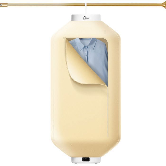 UTEN Mini Sèche-Linge Portable 600W Séchoir Électrique Pliable avec Minuterie Étendoir Chauffant pour Appartement