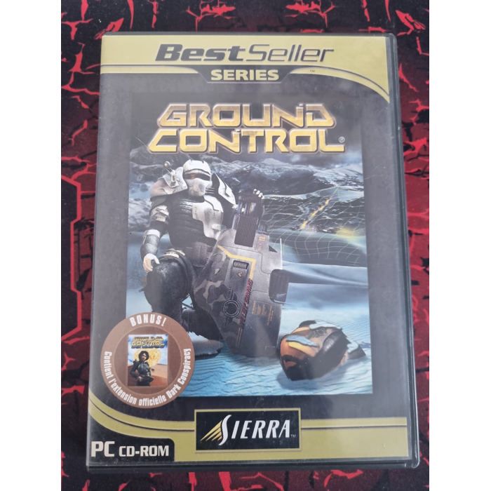 Sierra Ground Control + Extension Dark Conspiracy – Jeu PC Cd-Rom