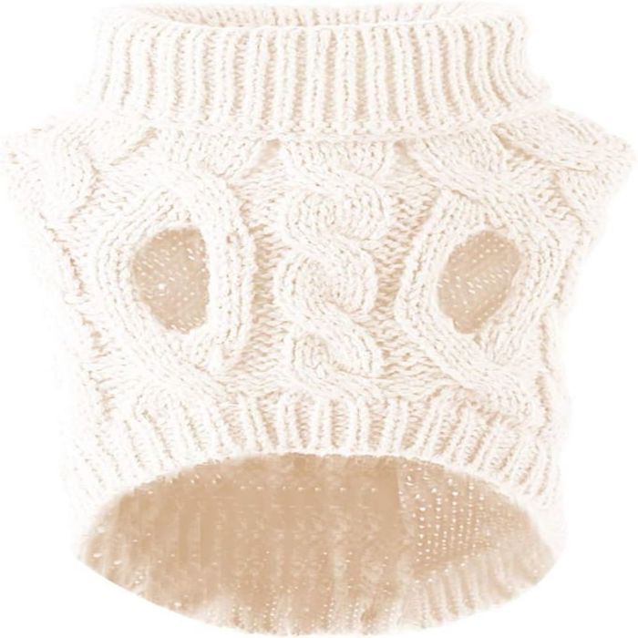 Meilleurs prix pour Manteau hivernal en tricot laine pour chien adapté aux petites moyennes et grandes races Label