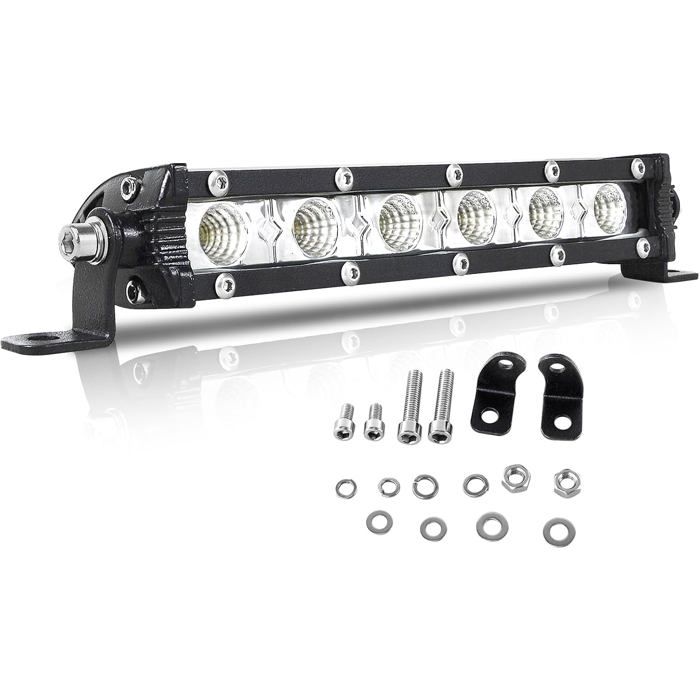 LED Bar Spotlights LED Spotlight Waterproof IP67 LED Light Bar Ramp 12 V for 4x4 Car Truck Tractor Offroad