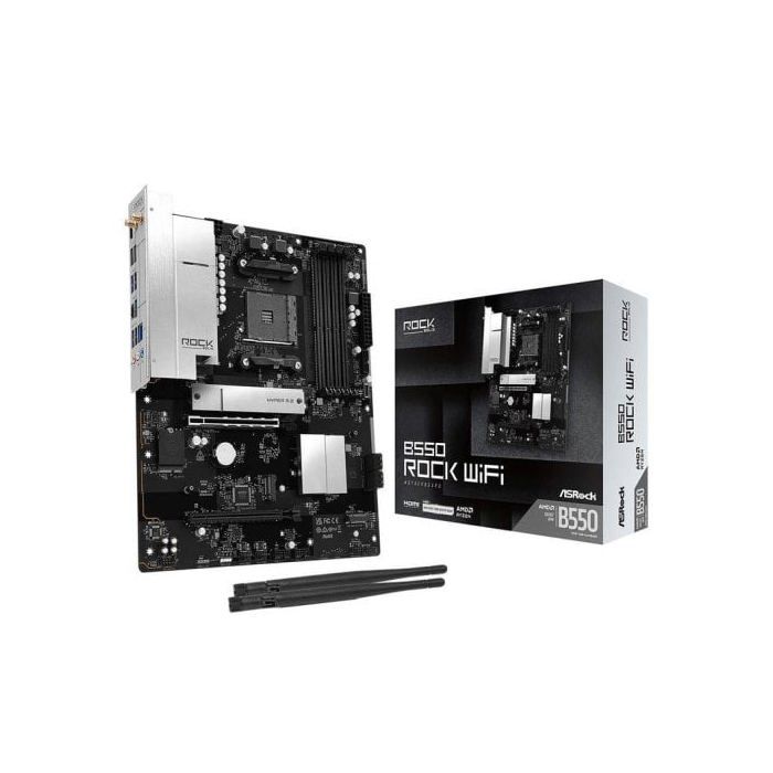 ASRock B550 Rock WiFi - vue 2