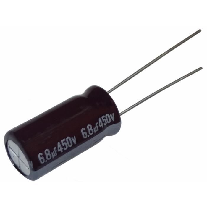 5x Condensateurs Électrolytiques Radiaux 680µF 100V 105°C - UPS2A681MHD D16x35.5mm | Pour Électronique, Réparation