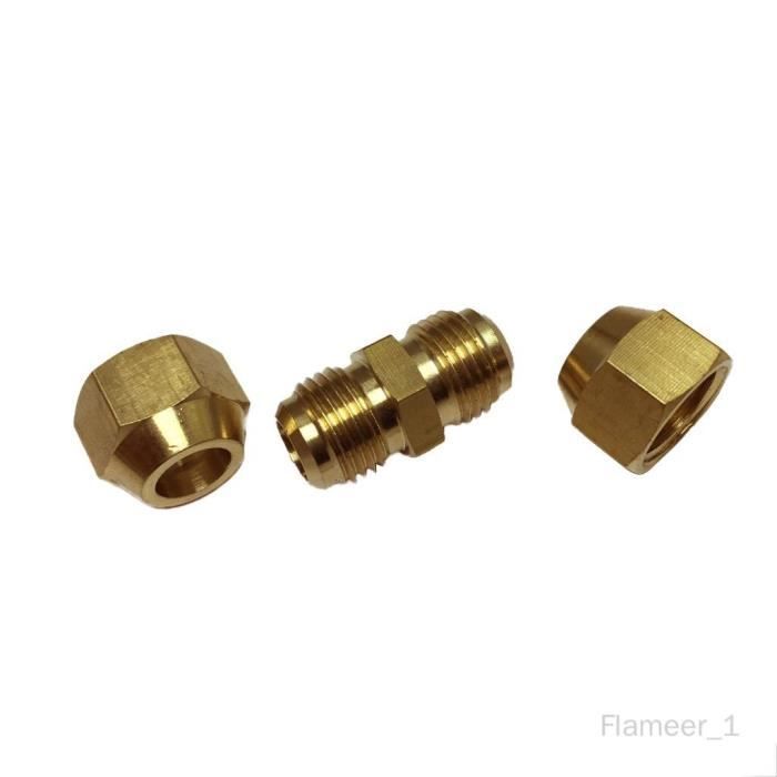 Lot De 2 Bouchons La Brass 3/8 NPT Mâle Hexagonal – Raccords Étanchéité CVC, Plomberie, Air, Huile