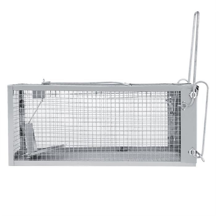 Ashata Piège à rats 26,2 * 14 * 11,4 cm Cage de piège à rat Petit ...