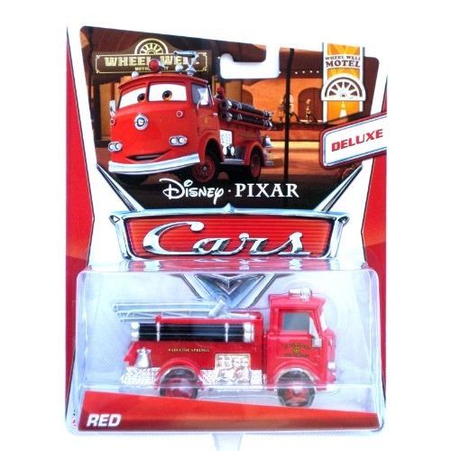 voiture miniature disney pixar cars 2 - série deluxe mega véhicule rouge