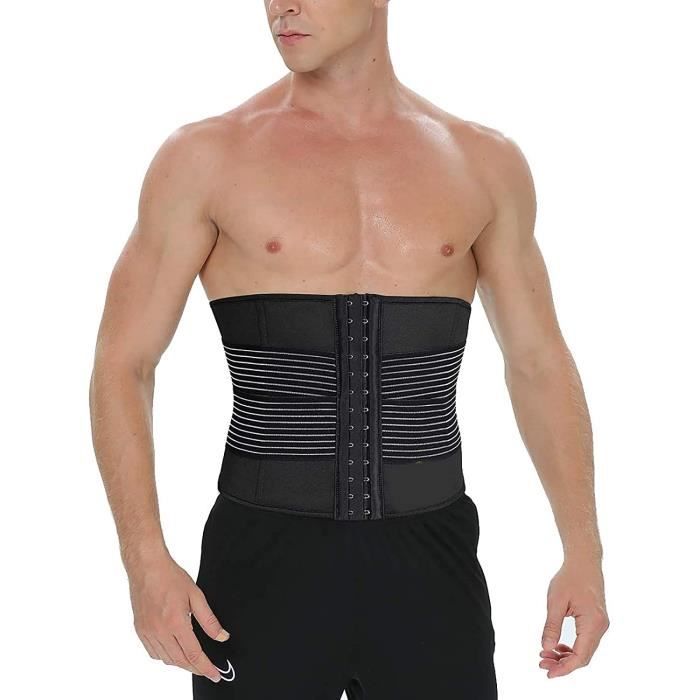 Ceinture amincissante en neoprene pour homme Pour perte de poids Noir 509 Cdiscount Sport