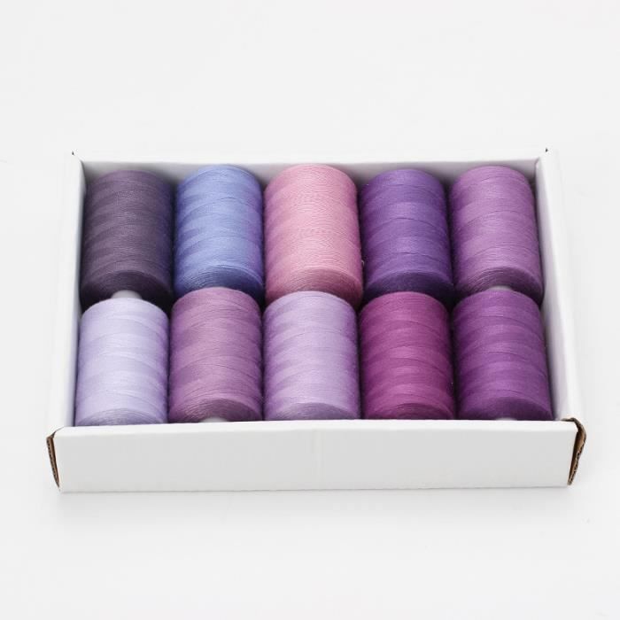 Box Fil Color Accessoires Couture - Broderie,Fil à coudre en polyester,kit de couture ...