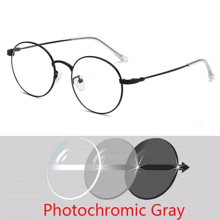 Loupe ronde pour femmes Lunettes de lecture pour hommes Petites lunettes Dioptriques 0.5 1 1.5 black frame gray 400 Achat Vente lunettes de lecture Femme Cdiscount