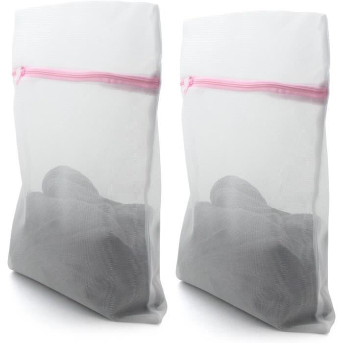 Sac En Filet Pour Linge,Lavage En Filet À Fermeture Éclair | Rangement