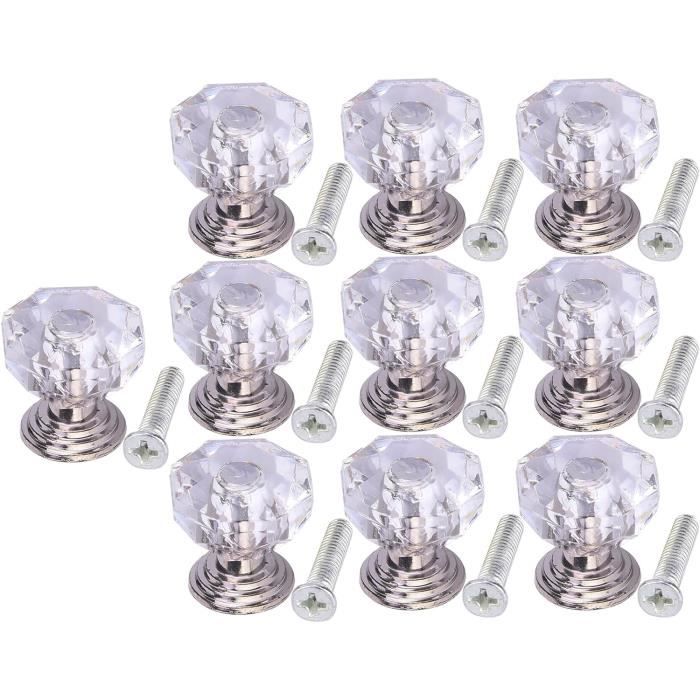 Bouton de Meuble 6 Pièces Bouton Porte Boutons de Portes pour Placards