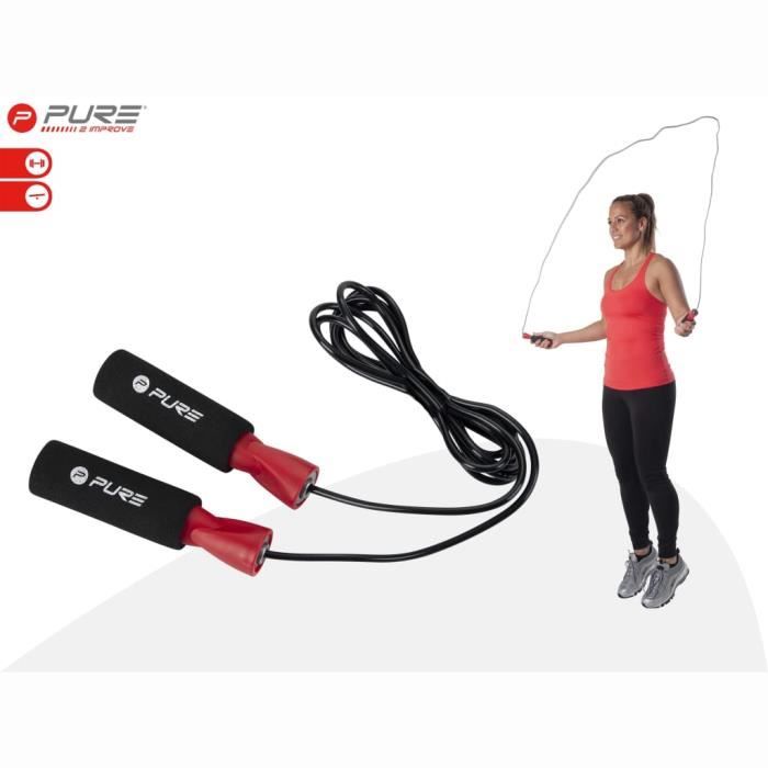 Corde à Sauter Réglable Avec Roulement à Billes 2,50 m top 100% Nouveau Corde à Sauter Réglable Avec Roulement à Billes 2,50 m top 100% Nouveau