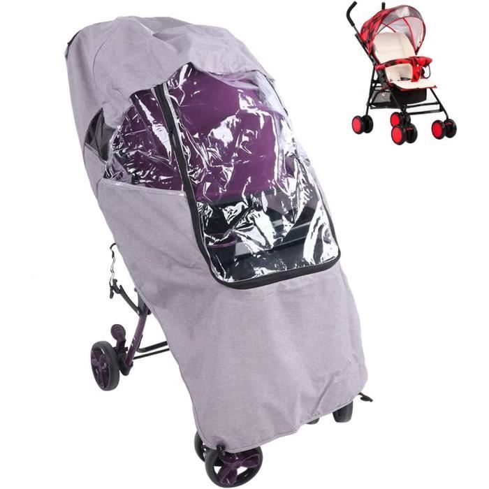 Habillage Pluie Universel Poussette Transparente Housse de Pluie Étanche et  Durable, Protection Pluie et Vent - Cdiscount Puériculture & Eveil bébé