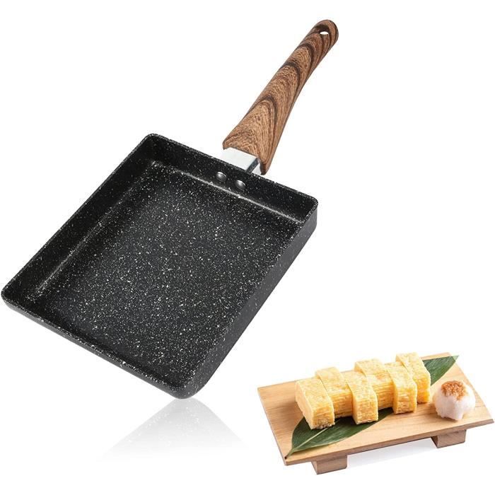 RANJIMA Tamagoyaki Poêle à Omelette Japonaise Avec Revêtement