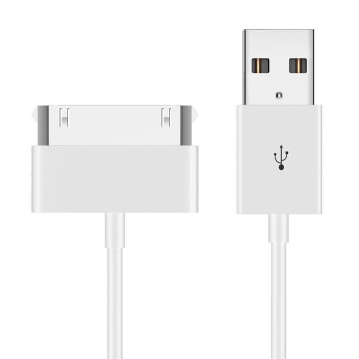 Adaptateur 30 Broches Vers USB-C – Pour Anciens Appareils Apple, Synchronisation Et Charge, Câble OTG