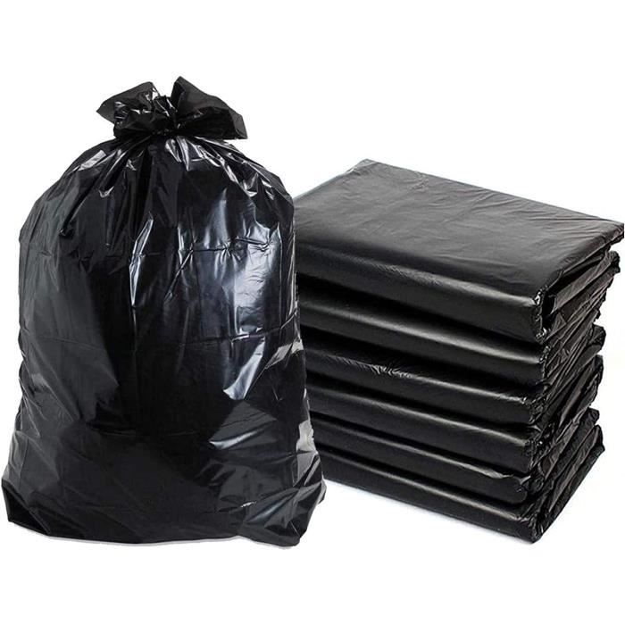 Sacs poubelle tr s r sistants Noir Extra large