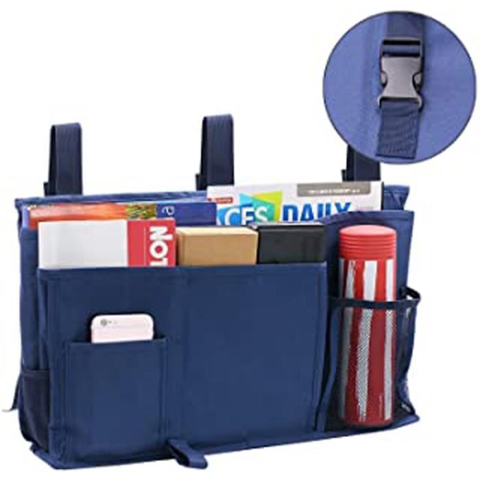 Poche Rangement De Chevet 3 Boucles En Pom - Organisateur Téléphone