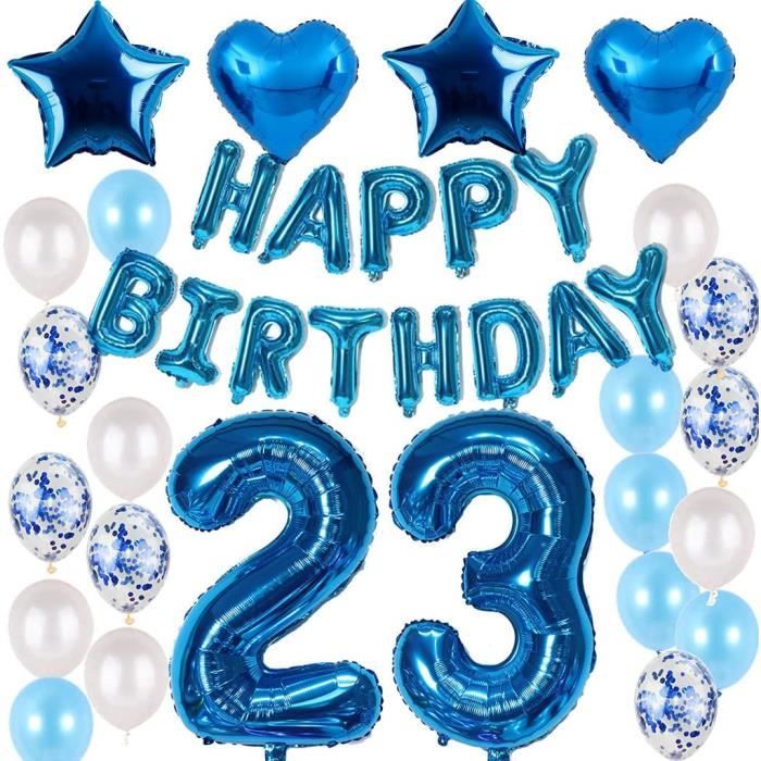 Lot De 60 Ballons De Décoration D'Anniversaire - 60 Ans - Or - Pour