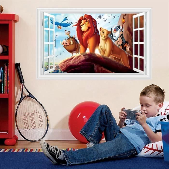 Sticker Decoration Murale Salon Chambre Enfants 3d Le Roi Lion 03 B Cdiscount Maison Sticker Decoration Murale Salon Chambre Enfants 3d Le Roi Lion 03 B Cdiscount Maison