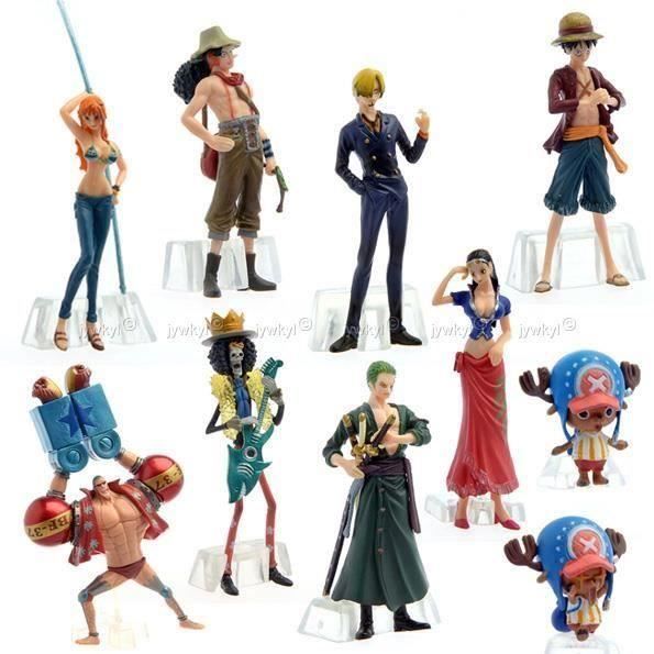 Figurine One Piece Hauteur 10cm Kit De 8 Figuri Cdiscount Jeux Jouets