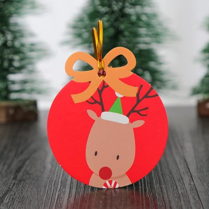 Lot De Carte De Voeux Noel Etiquette De Noel Decoration Sapin De Noel Decorations En Sapin De Noel Pendentif 05 Cdiscount Maison