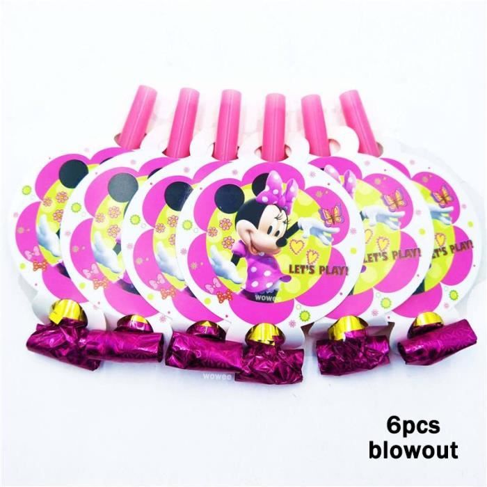 Minnie Mouse Fete Fournitures Nappe Joyeux Anniversaire Decoration Bebe Douche Theme Minnie Mouse Nappe 108x180cm 1 6blo Ll303 Cdiscount Maison