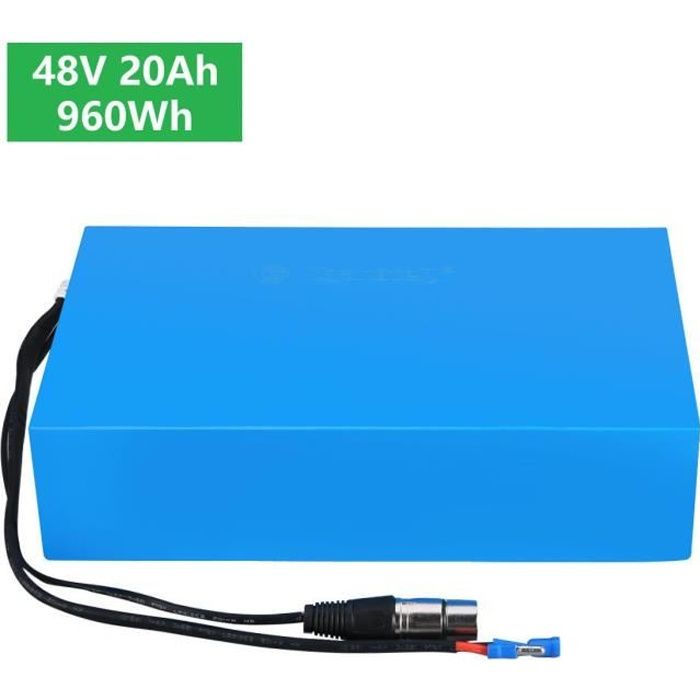 Batterie Rechargeable HA201 48V 20AH 960W 2550mAh pour Velo Electrique Cdiscount Sport