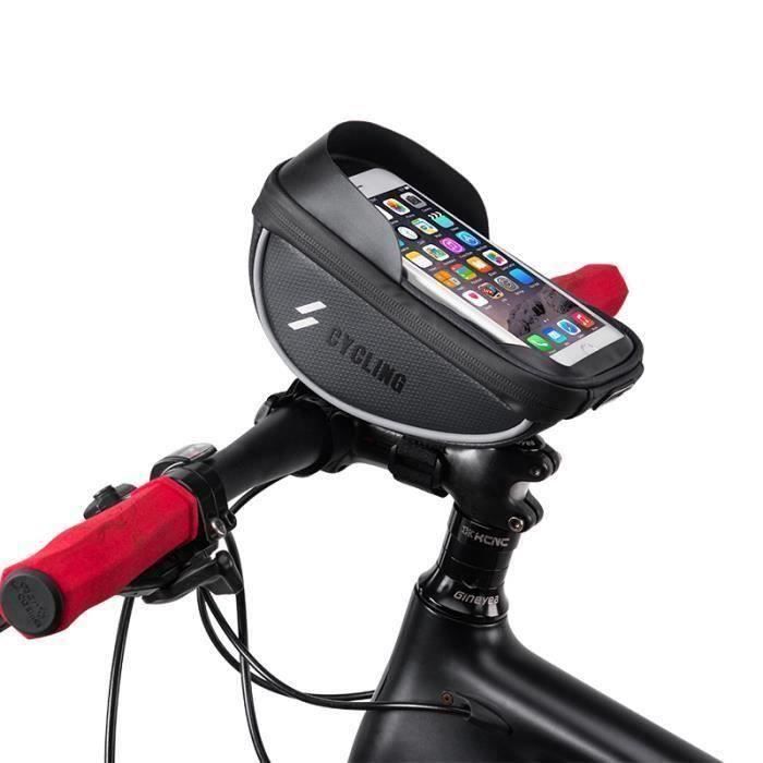Sacoche De Cadre Velo Sacoche Velo Telephone Sacoche Velo Cadre Etanche Top Tube Sacoche Cadre Vtt Pour Iphone Xs Max 8 Plus 7 Pl Prix Pas Cher Cdiscount