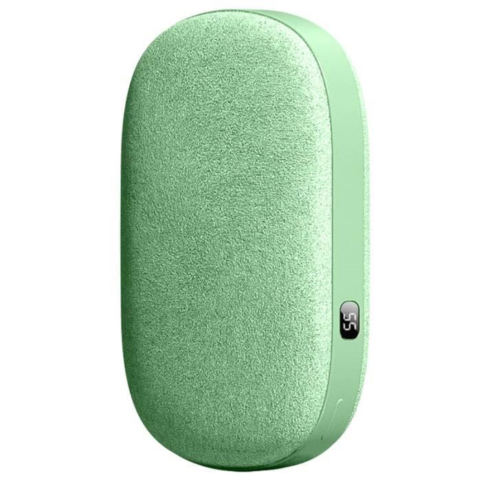Yerbay Chauffe-Mains Rechargeable Magnétique 6000 MAh – Lot De 2, 3 Températures, Chauffage 5s, USB Portable Pour Hiver