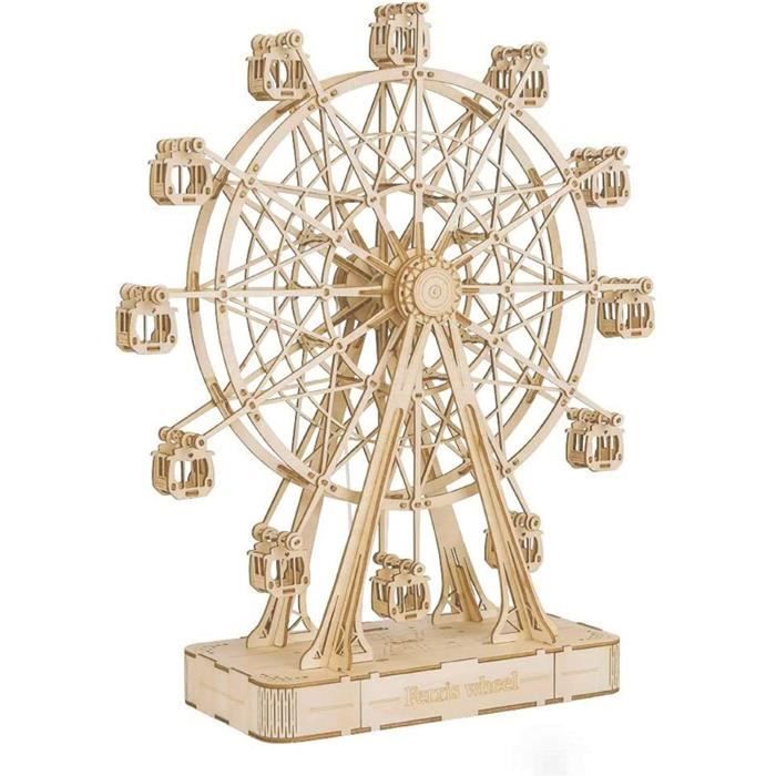 Robotime En Bois ROBOTIME Casse-tête En Bois 3D Pour Adultes - Modèles De Maquette En Bois A Construire Robotime En Bois ROBOTIME Casse-tête En Bois 3D Pour Adultes - Modèles De Maquette En Bois A Construire