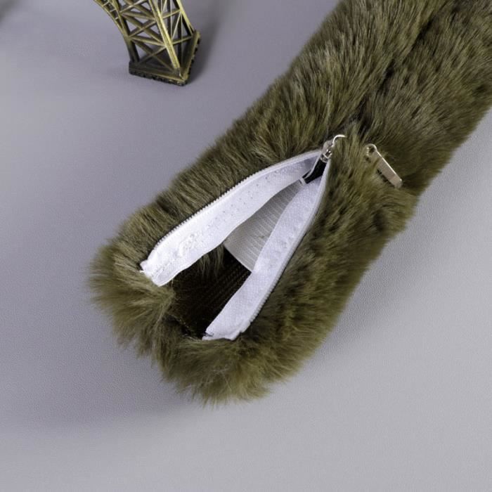 Pareuse Cuir Sac à Main Femme En Fausse Fourrure Avec Oreilles De