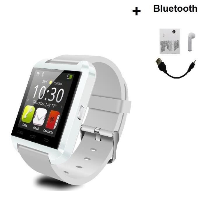 Montre connect e Montre Bluetooth Stepfly U8 pour IOS IPhone 4 5S