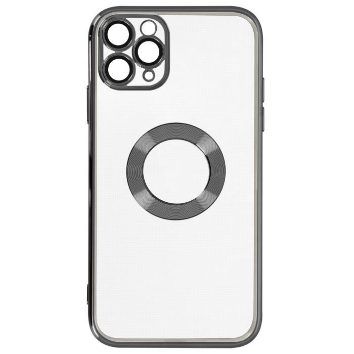 Coque iPhone 11 Pro Max Silicone Caméra Couvert Transparent