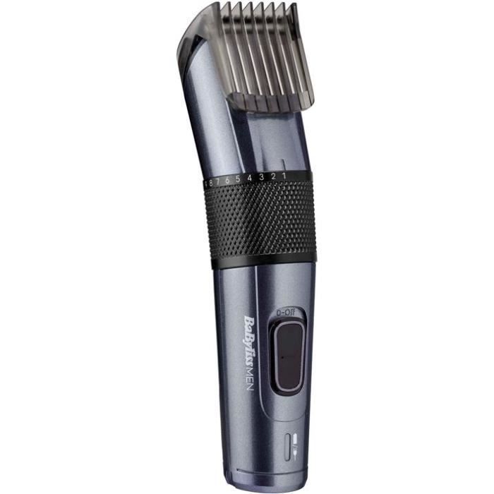 Tondeuse à cheveux sans fil Babyliss E976E - Lames en titane - 26 hauteurs de coupe